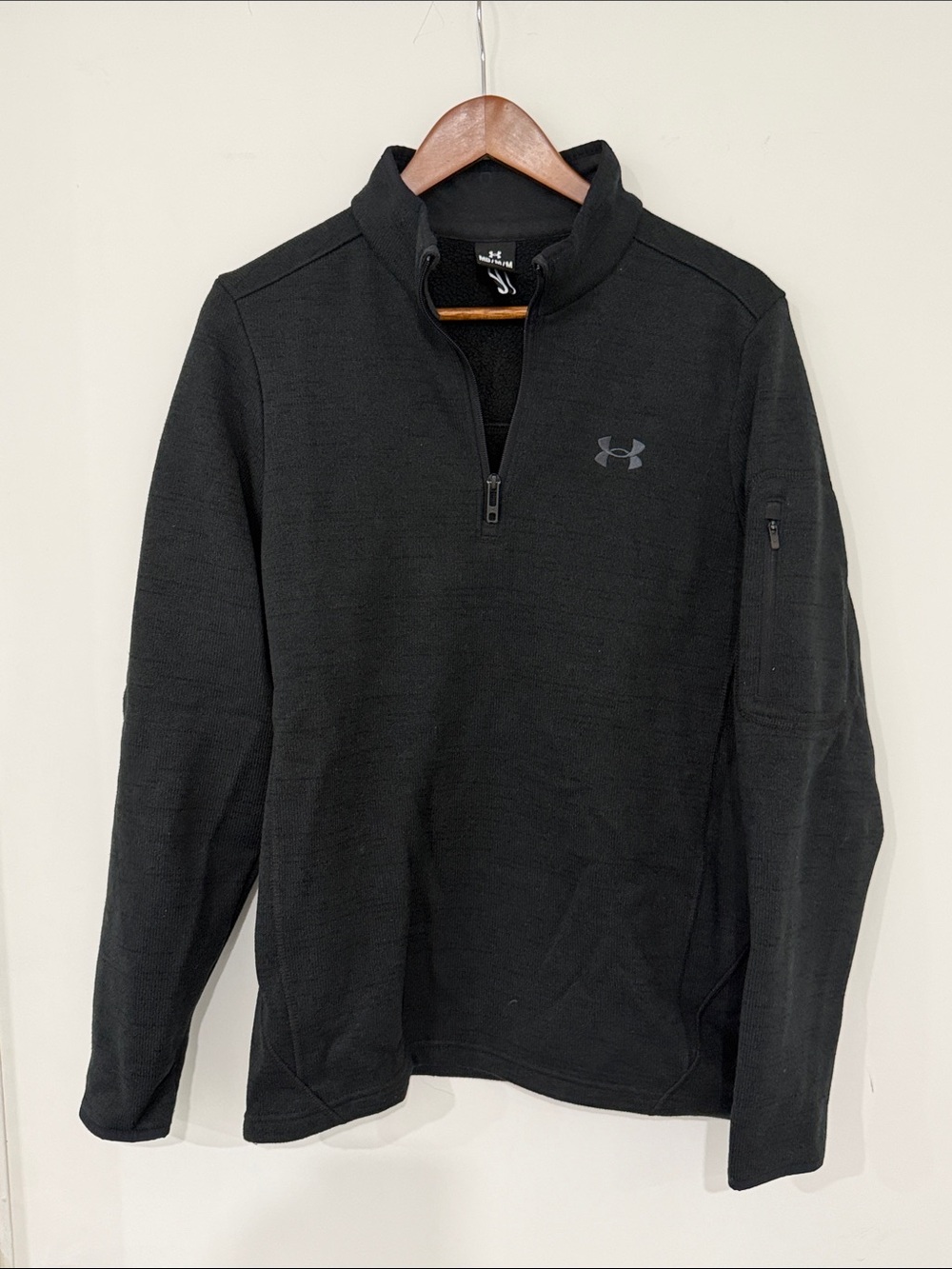 Under Armour Black Men's Performance Quarter-Zip Jacket